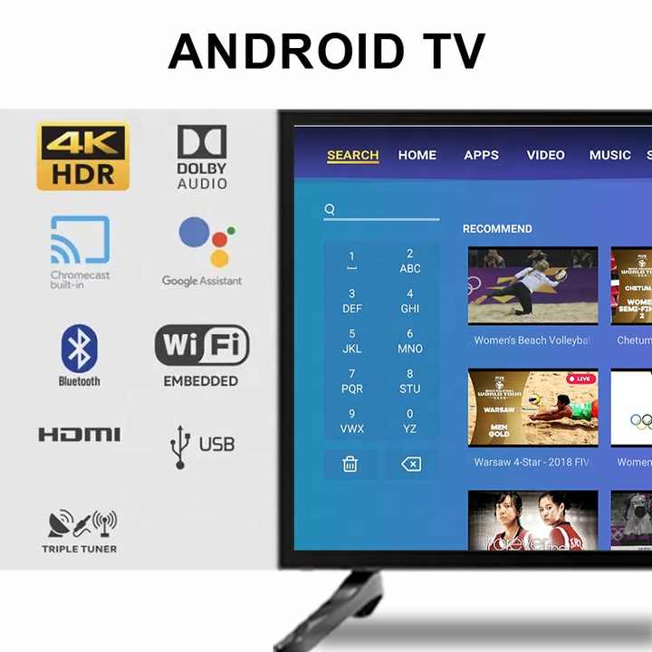Ultra HD smart TVs