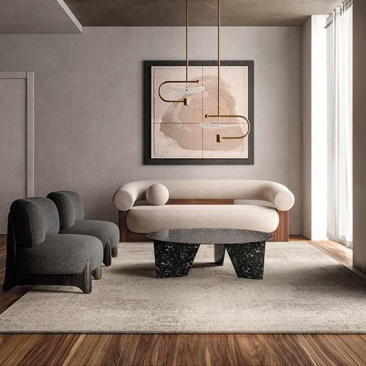 Modern coffee armchair, 
