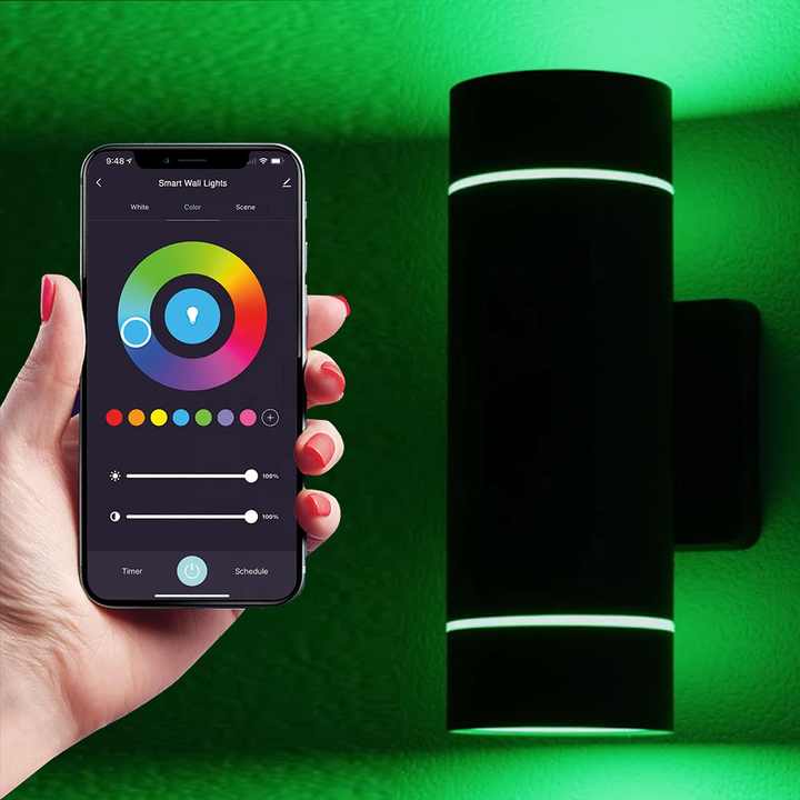 Smart Wi-Fi Wall Lamp