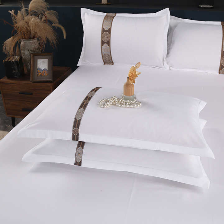 High quality custom hotel cotton embroidered. 
