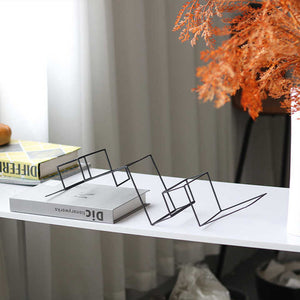 Wholesale Unique Products Hotel Decor Handmade 3D Wire Irregular Metal Art Home Decor Accessories 