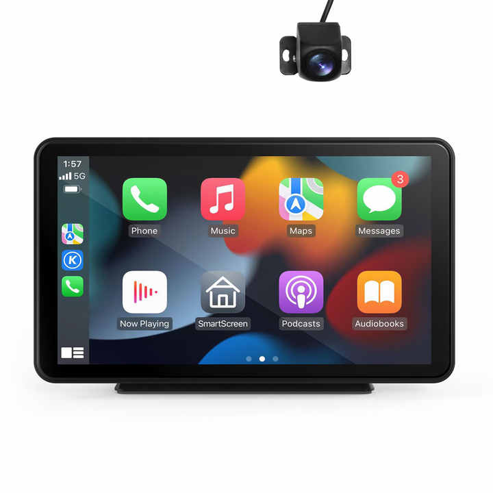 7 Inch Portable Smart Car Stereo with Wireless Android 