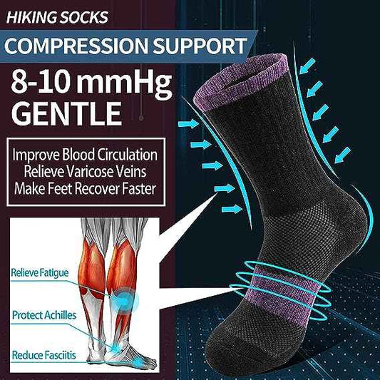 طويله -  جوارب مخططة