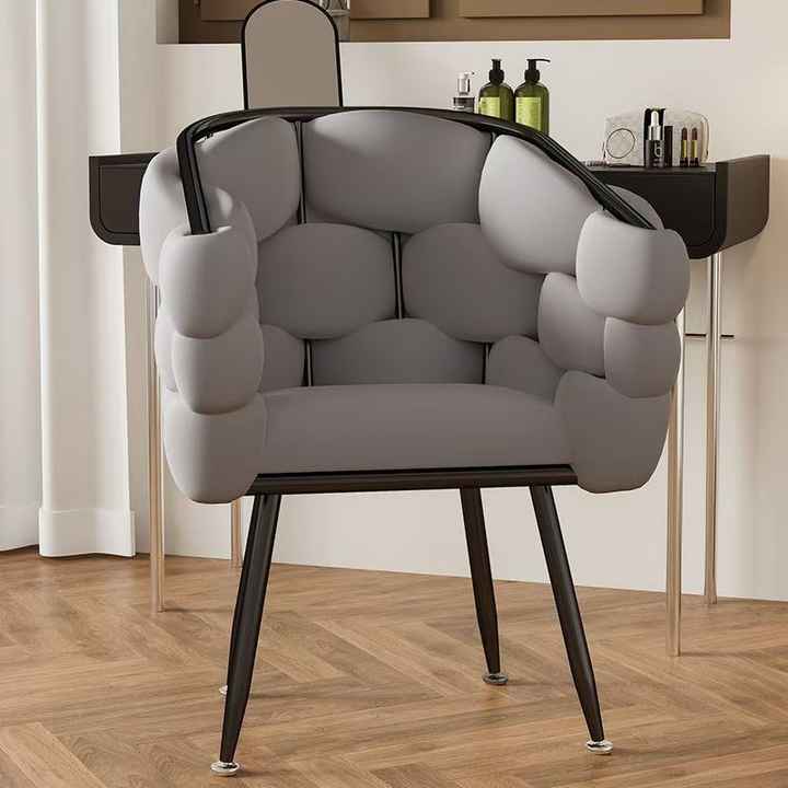 Scandinavian vanity chair for girls comfortable chair for room. 