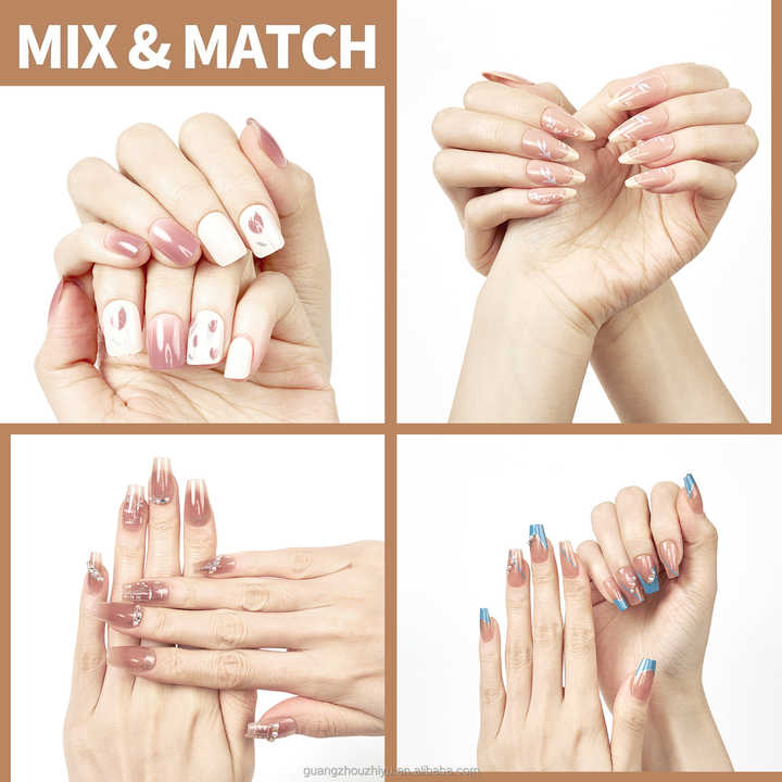 Press on Nails Wholesale Artificial False Nails 