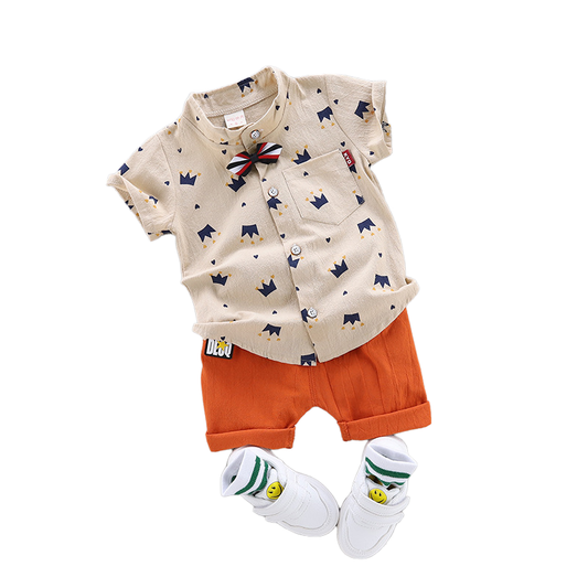 طقم من قطعتين على الطراز الأجنبي