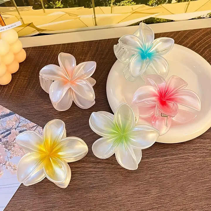 Girls Hair Accessories Gradient Flower 