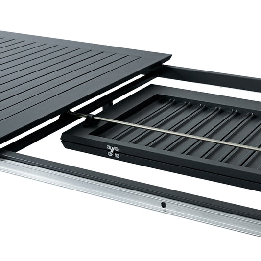 طاولة طعام خارجية قابلة للتمدد