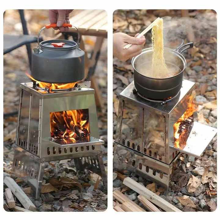 The most popular stainless steel camping and hiking stove. 