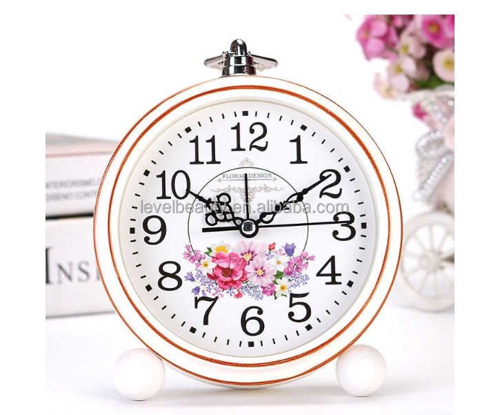 antique analog alarm clock 