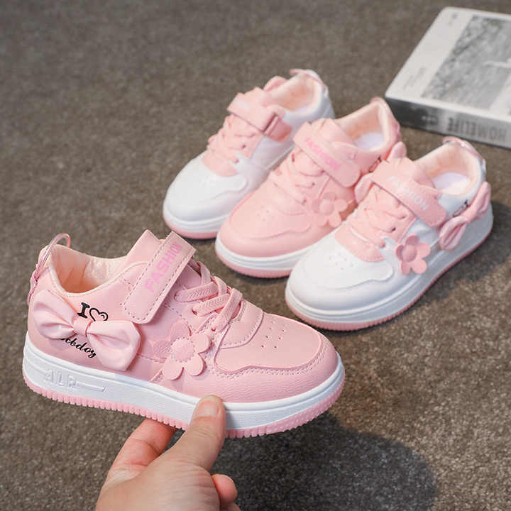 Girls' Spring and Summer New Design Sports Shoes School Student Shoes Children's Running Shoes