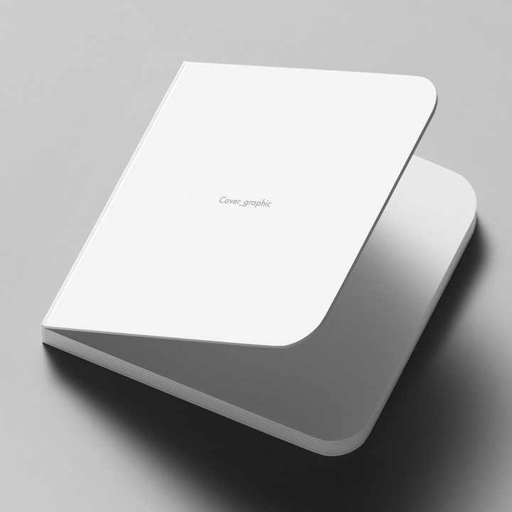 Custom colored cardboard page 