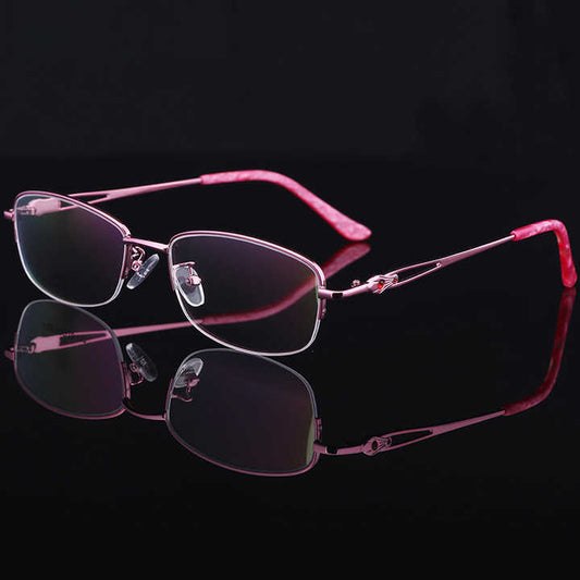 Luxurious and elegant medical glasses for women