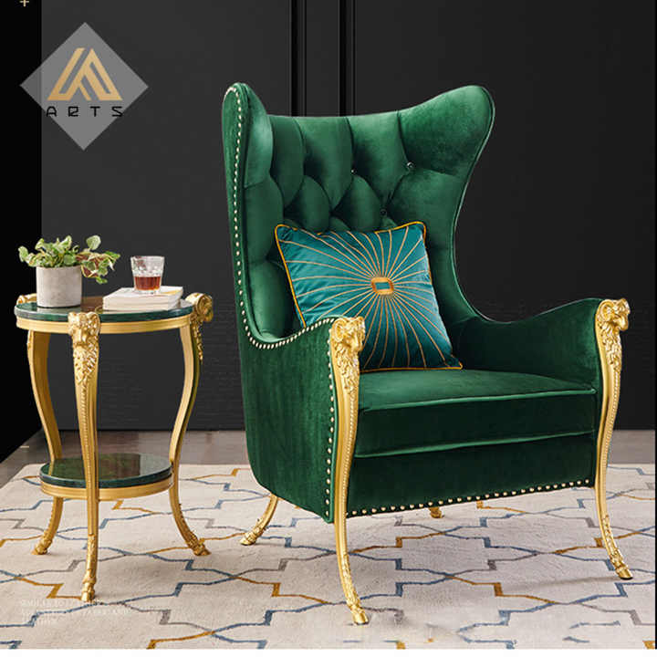 Luxury single sofa from Chinese factory 