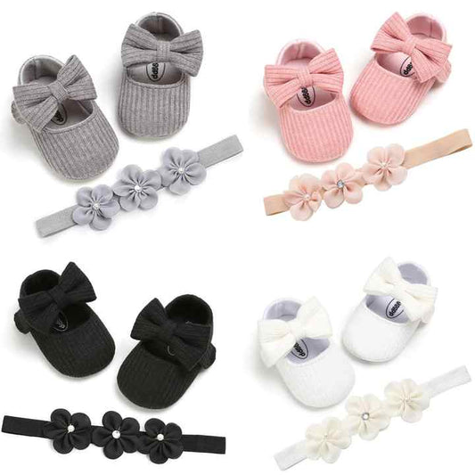 Newborn girls flat shoes 