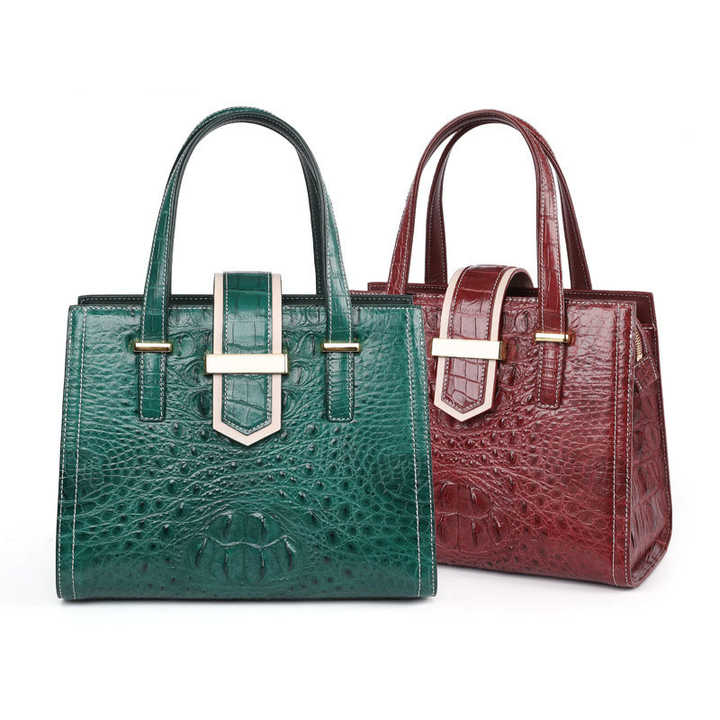 High Quality Crocodile Women'S Bag 