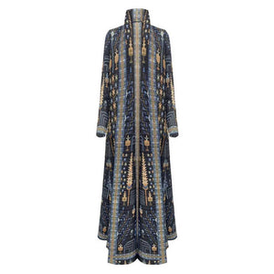 Luxurious and elegant women's colorful abayas 