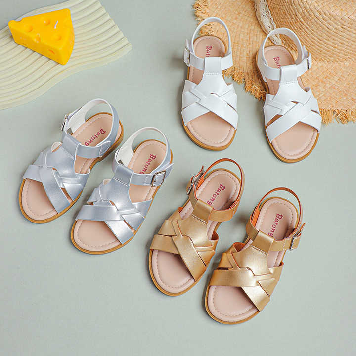 Wholesale Fashion Summer Cute Girls Non-slip Waterproof Skin-friendly Sandals 