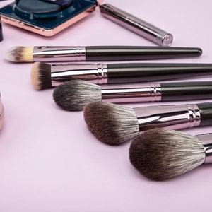 Luxury Natural Hair Makeup Brushes 