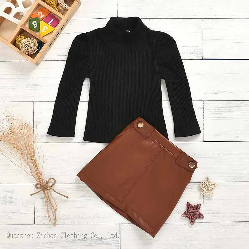 مجموعة ملابس عصرية جديدة للبنات من قطعتين -  New Spring New Arrival Girls Fashion Clothes Set 2 Pieces