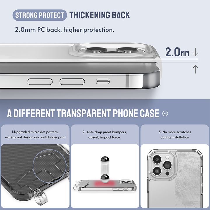 High Definition Removable Lanyard Mobile Phone Bag for 