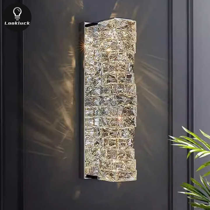 مصابيح حائط كريستالية