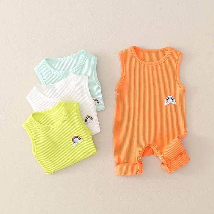 Cotton romper suit