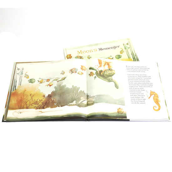 Printed board for children's cardboard stories