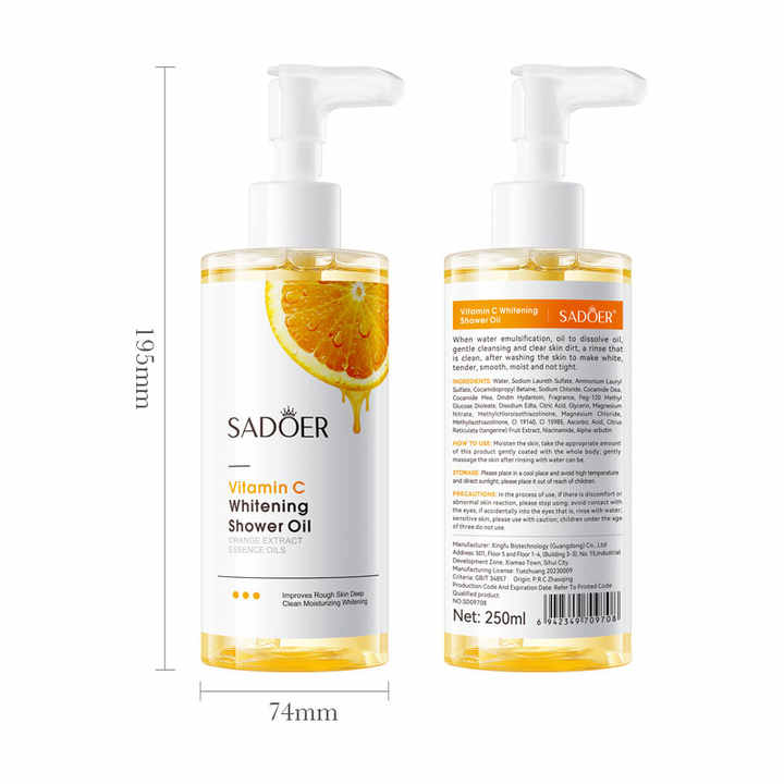 Vitamin C Niacinamide Shower Gel 