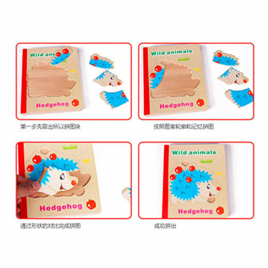 Educational games for assembling pictures 