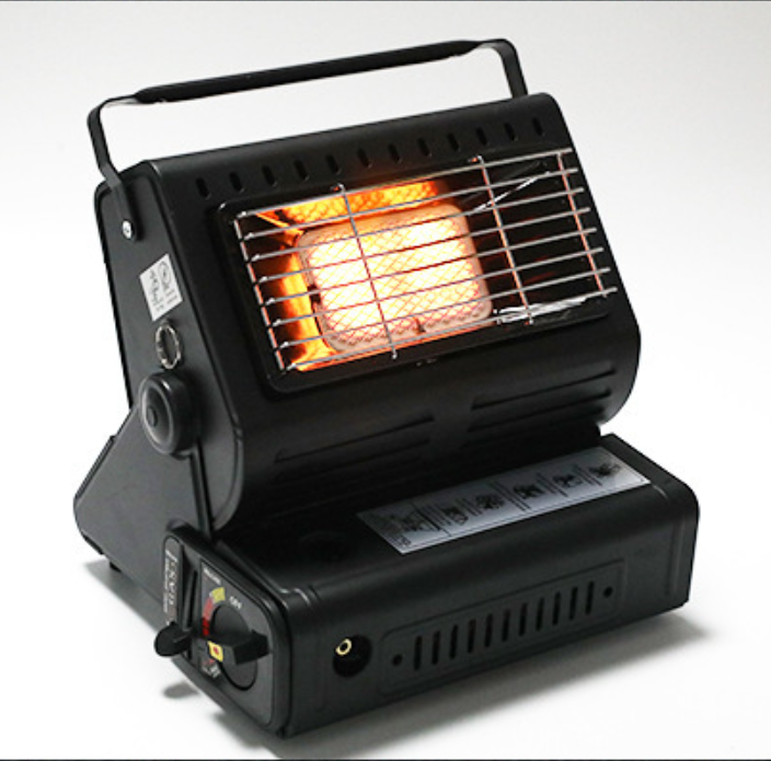 Small portable gas heater 