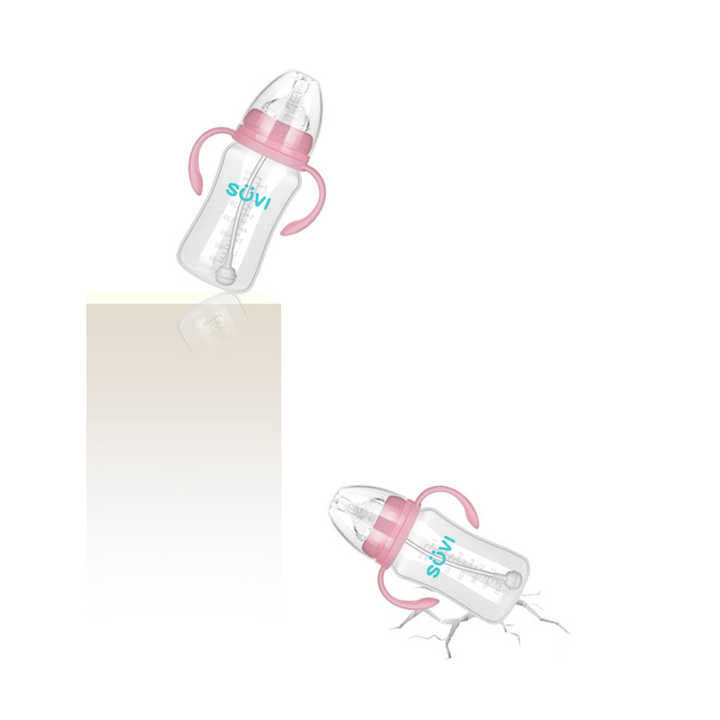 High Quality BPA Free PP Baby Feeding-مجموعة زجاجات تغذية