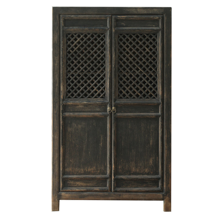 Antique Asian Chinese Wardrobe 