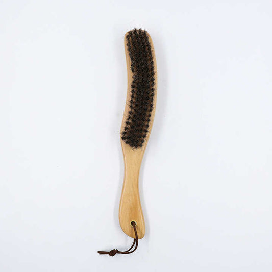 Factory Long Handle Felt Hat Brush Wood-فرشاة قبعات