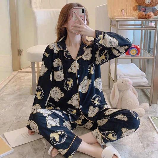 Best Selling Women's Pajamas Women's Pajamas with High Quality Sleepwear Set 