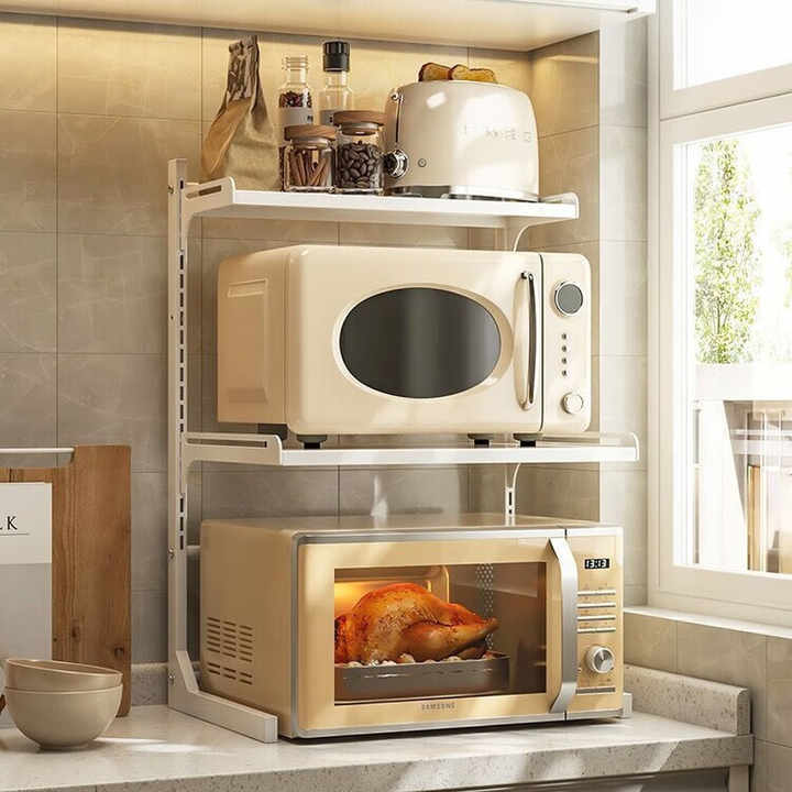 Multifunctional metal storage rack 