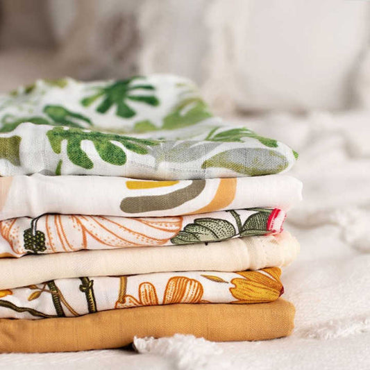 Tianyi Gots Organic Bamboo Cotton   -لفافة أطفال حديثي الولادة