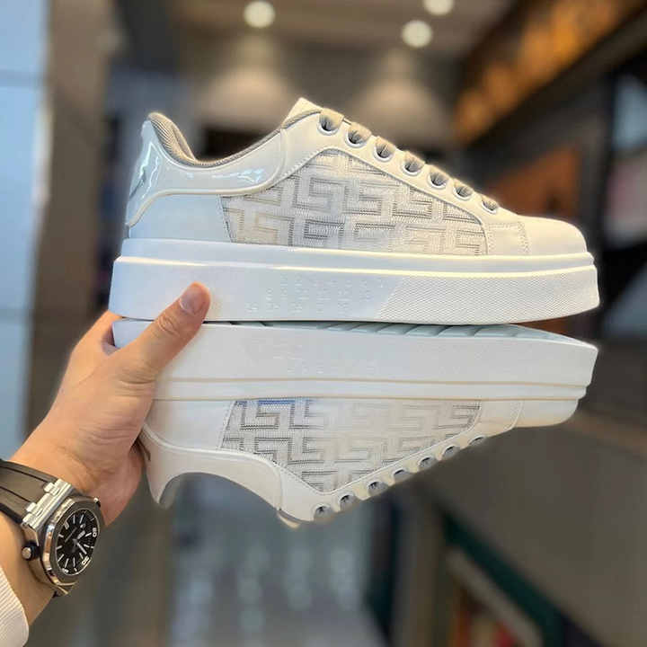 Classic stylish multi-colored shoe 