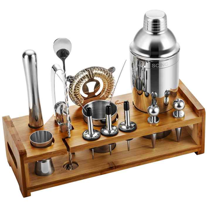Wuyi Camol Factory Direct Silver-مجموعة شاكر كوكتيل