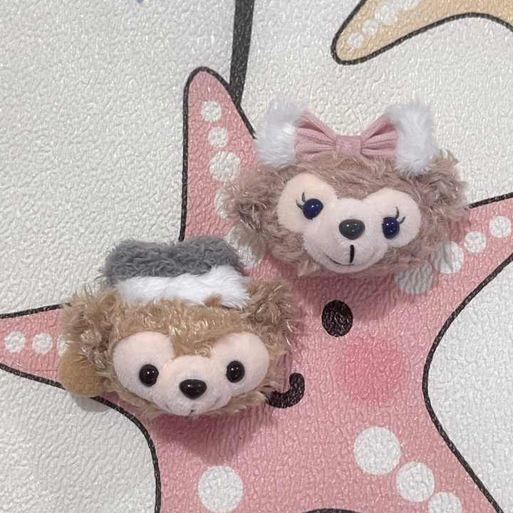 مشبك شعر لطيف على شكل دب