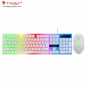 Great Deal TF230 Rainbow 7 Color White Backlit 