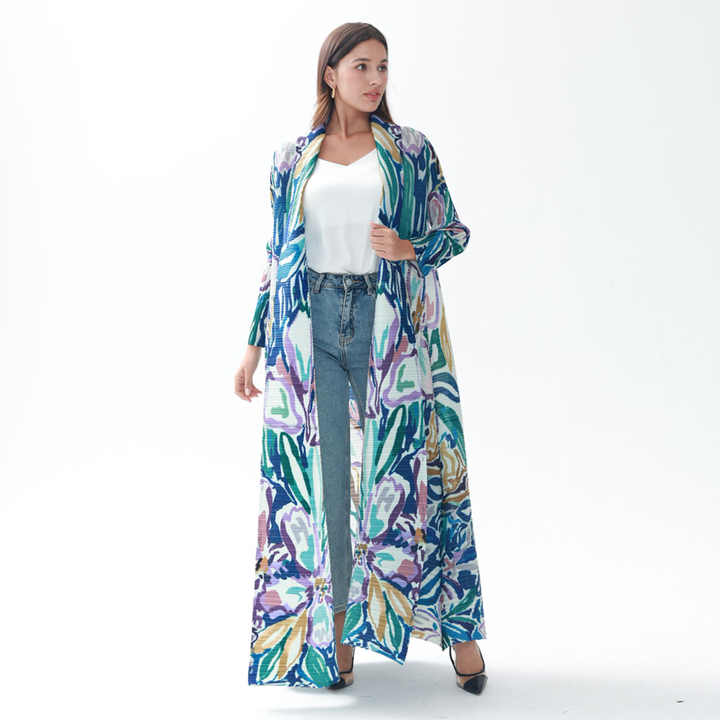 Pleated Long -فستان إسلامي