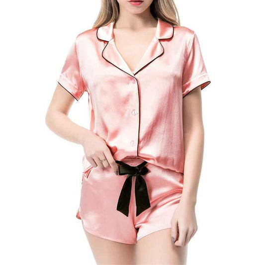 Women's silk pajamas