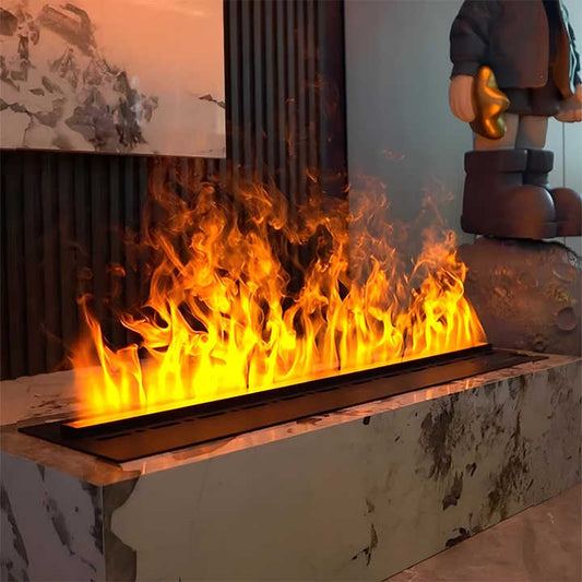 decorative steam fireplace 