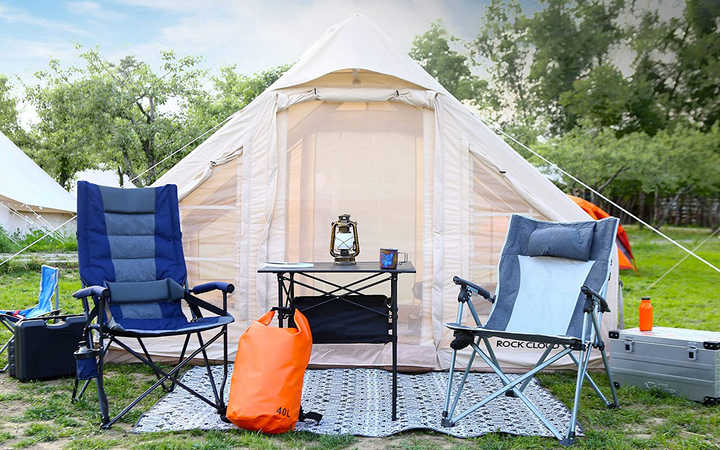WOQI Portable Folding Camping Tables with . 
