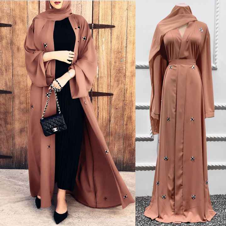 Long Sleeve Abaya Islamic Clothing 