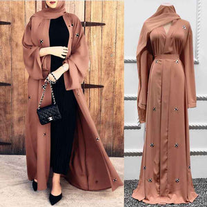 Long Sleeve Abaya Islamic Clothing 