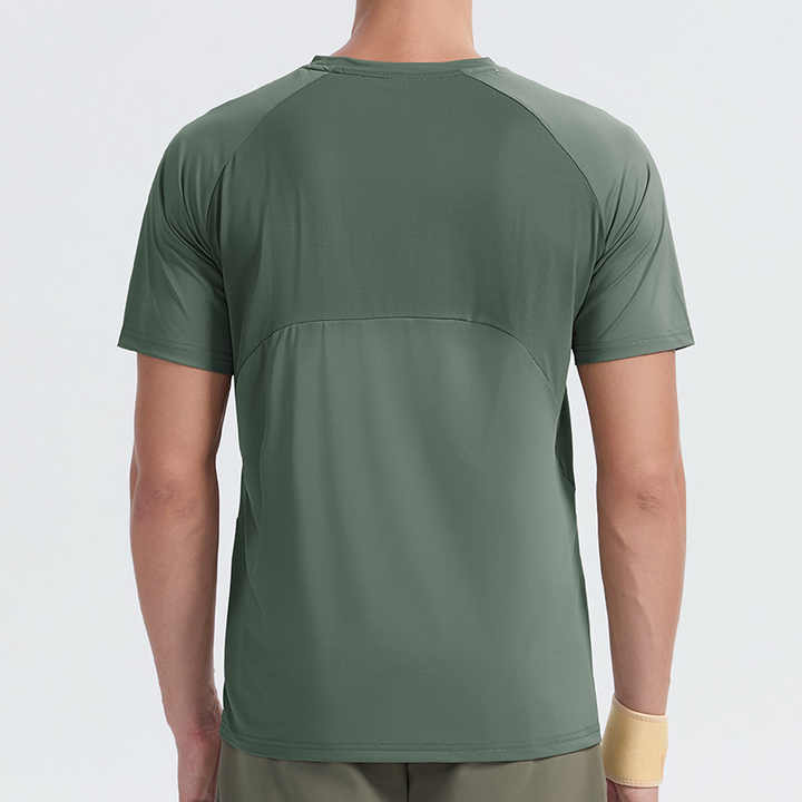 Men's Summer Custom Short Sleeve Workout T-Shirt 