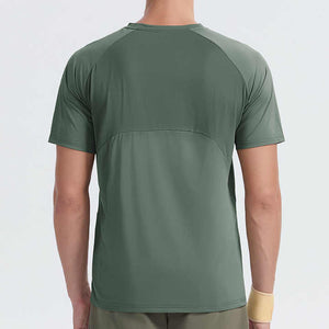 Men's Summer Custom Short Sleeve Workout T-Shirt 