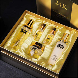 Gold Skin Care Sets Moisturizing 
